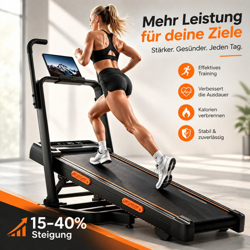 Pendenza tapis roulant 10 - 40%,
