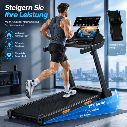 Tapis roulant livelli - roulant, 15%
